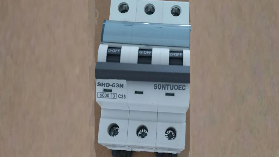 Professional Miniature Circuit Breaker Manufacturer AC DC Sthv-63 New Model 1p 1- 63 AMP MCB