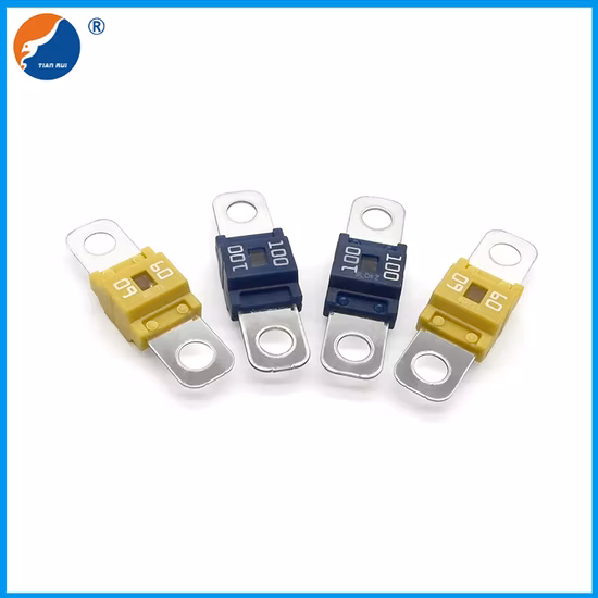 Pec Fuse 30A 40A 50A 60A 70A 80A 100A 125A Sbfw-L M5 Screw Type DC 58V Bolt-on Ans Fuse
