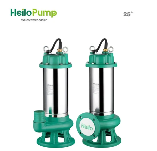 Stainless Steel AC Electric Centrifugal Deep Well Submersible Sewage Water Pump WQD-H Series for Construction Dirty Water Treatment and Municipal Wastewater
