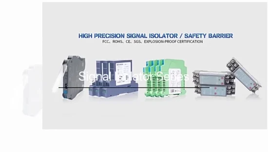 Converter 0-10V 4-20mA DC Intrinsically Safe Barrier Signal Isolator