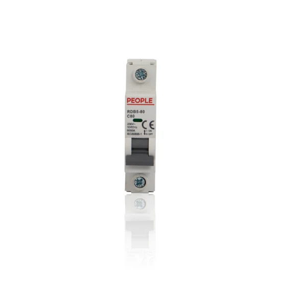 People Rdb5-63 Series 1p 20A AC/DC MCB Switch Miniature/Mini Circuit Breaker with CE