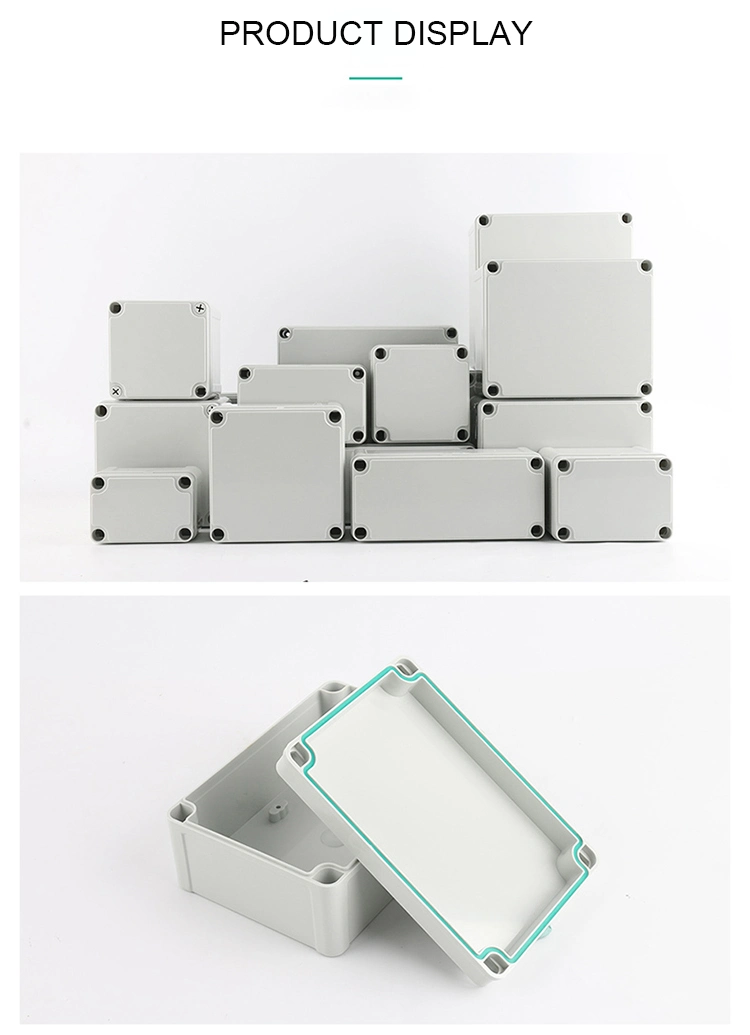 Waterproof Junction Box Electrical Enclosure Box with Cable Glands