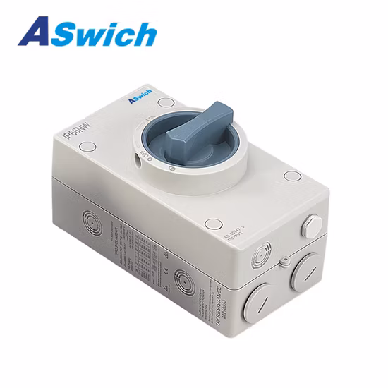 1500V 40A-55A 4 Pole Enclosure Waterproof IP66 DC Isolation Switch Isolator