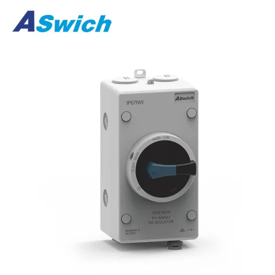 Door Lock Cabinet Installation Solar PV DC Isolation Swicthes Disconnector Isolator