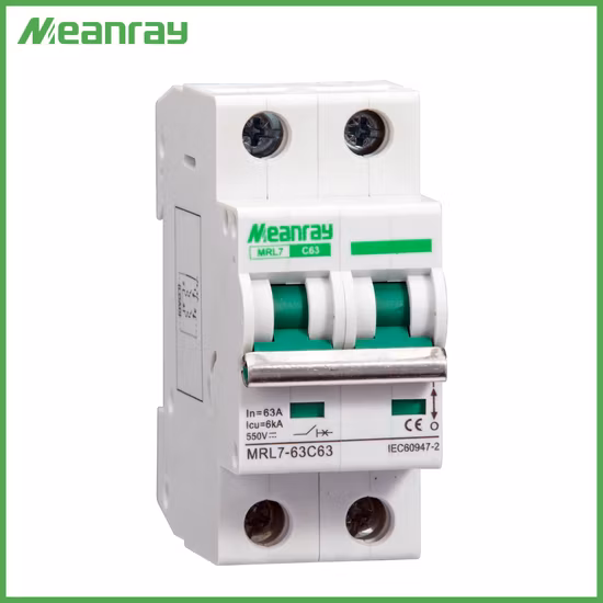 DC MCB DC Mini Circuit Breaker 800V 1000V 1200V Solar 4p MCB