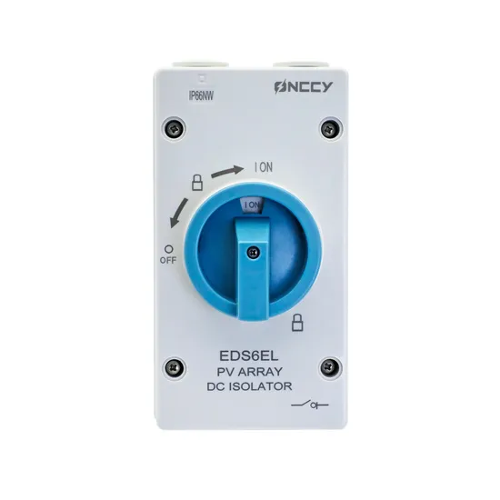 Low Voltage 1000V 1200V 32A Cage Type New Design Rotary DC Isolation Switch Isolator for Solar PV System