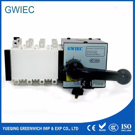 Generac Automatic Transfer Switch ATS 250A 4 Pole Change Over Switch