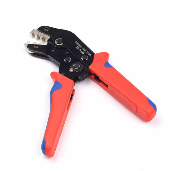 Mc4 Solar Panel PV Terminal Cable Connector Crimping Plier Ratchet Crimper Tool for Typo Terminal Ly-2546b