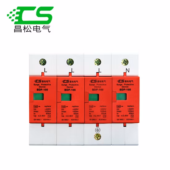 20-40ka 500V Power Supply Surge Protection Device Two Pole DC SPD for Solar PV System